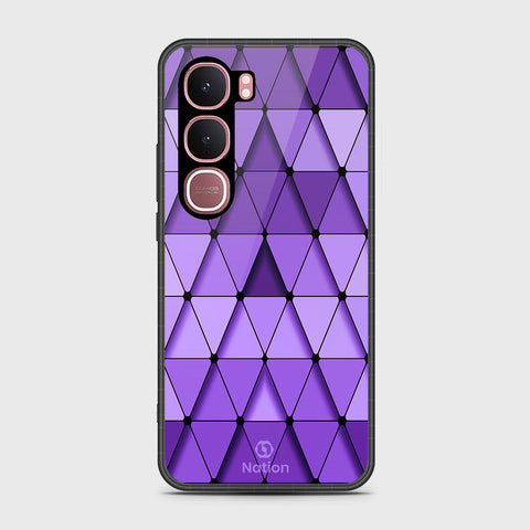 Vivo Y31 5G - Onation Pyramid Series - HQ Ultra Shine Premium Infinity Glass Soft Silicon Borders Case