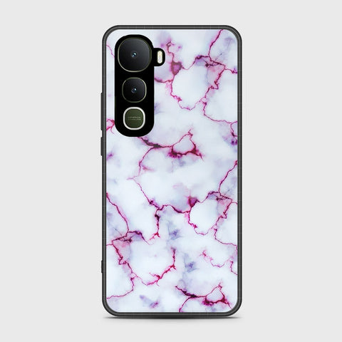 Vivo Y400 4G - White Marble Series - HQ Premium Shine Durable Shatterproof Case