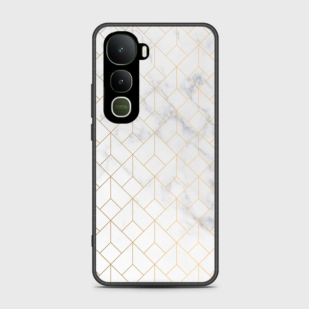 Vivo Y400 4G - White Marble Series 2 - HQ Premium Shine Durable Shatterproof Case