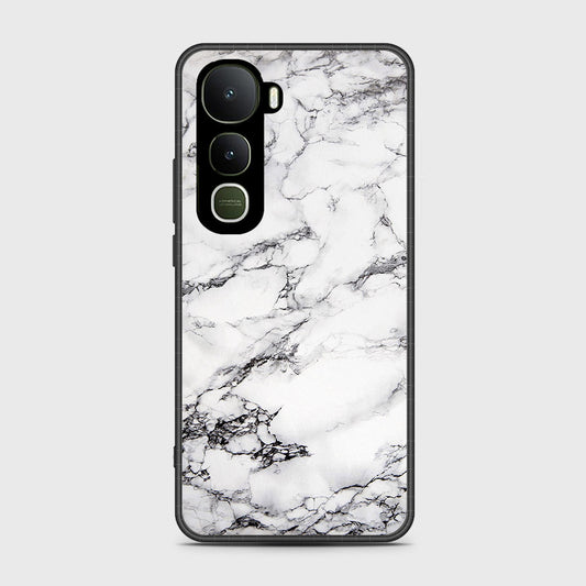 Vivo Y400 4G - White Marble Series - HQ Premium Shine Durable Shatterproof Case