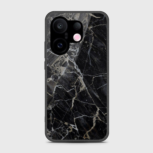 Vivo S30 Pro Mini - Black Marble Series - HQ Ultra Shine Durable Shatterproof Case