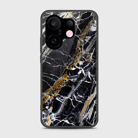 Vivo S30 Pro Mini - Black Marble Series - HQ Ultra Shine Durable Shatterproof Case