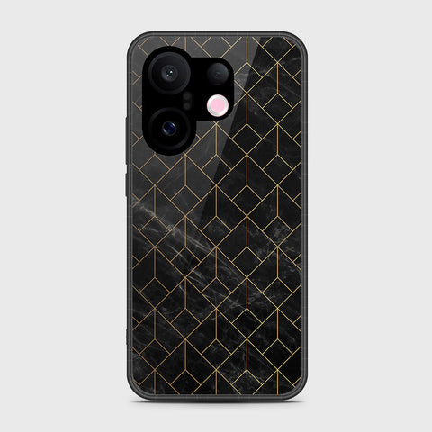Vivo S30 Pro Mini - Black Marble Series - HQ Ultra Shine Durable Shatterproof Case