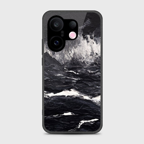 Vivo S30 Pro Mini - Black Marble Series - HQ Ultra Shine Durable Shatterproof Case