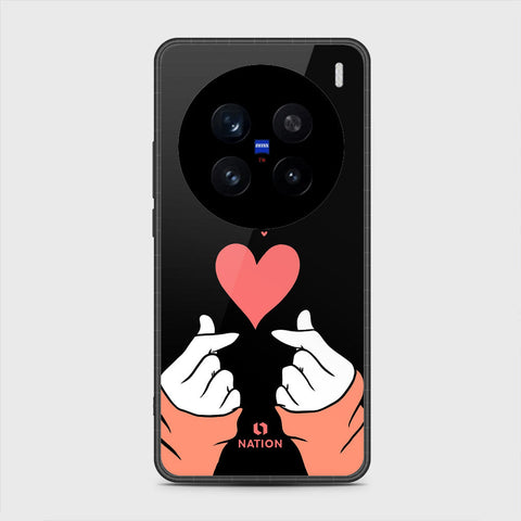 Vivo X200 Pro - Onation Heart Series - HQ Premium Shine Durable Shatterproof Case