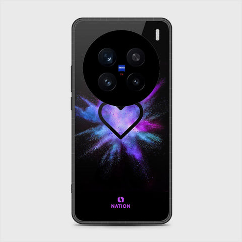Vivo X200 Pro - Onation Heart Series - HQ Premium Shine Durable Shatterproof Case