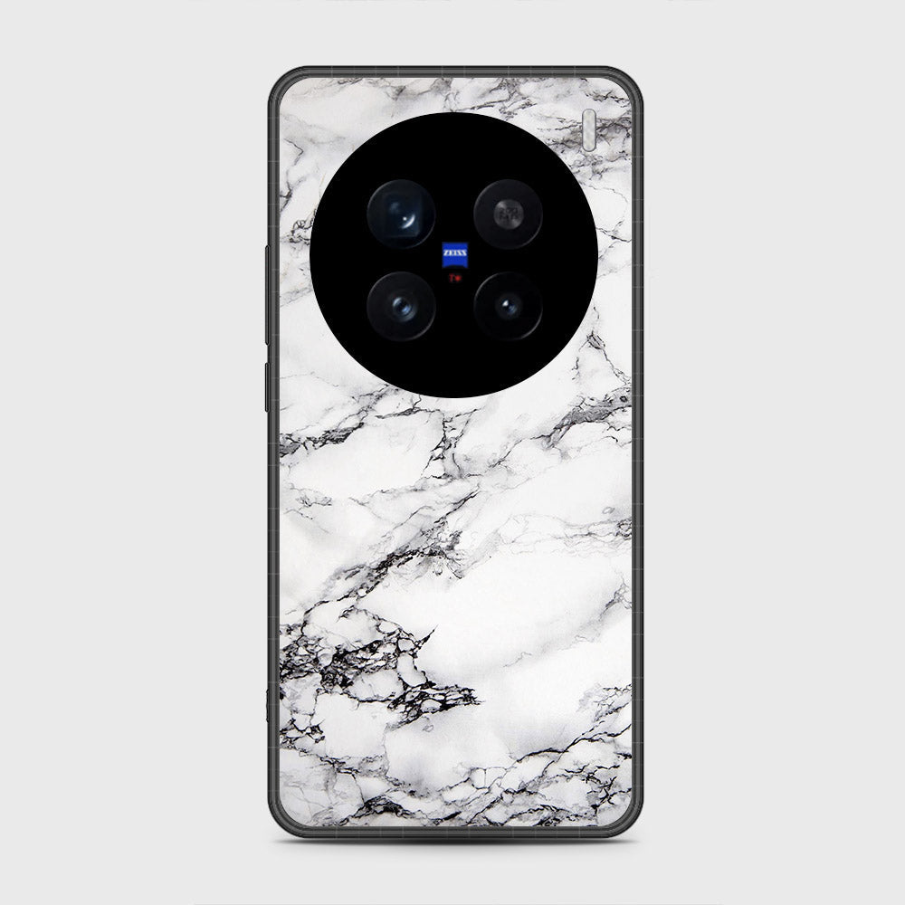 Vivo X200 Pro - White Marble Series - HQ Premium Shine Durable Shatterproof Case