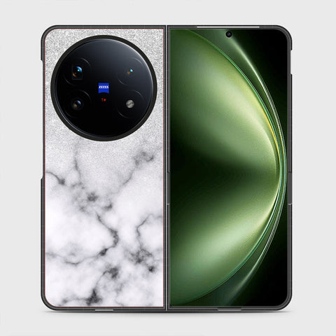 Vivo X Fold 5 - White Marble Series - HQ Ultra Shine Durable Shatterproof Case