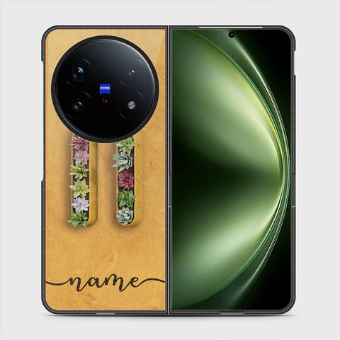 Vivo X Fold 5 - Personalized Alphabet Series - HQ Ultra Shine Durable Shatterproof Case