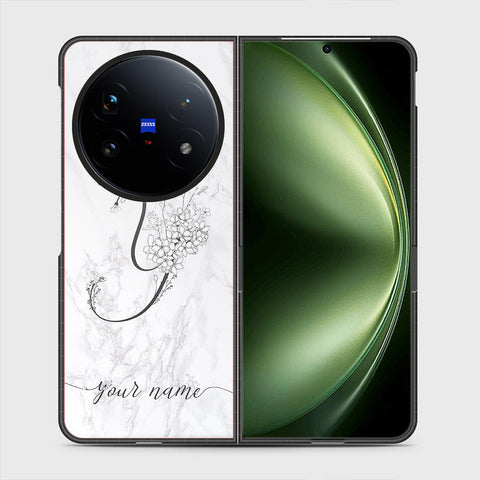 Vivo X Fold 5 - Personalized Alphabet Series - HQ Ultra Shine Durable Shatterproof Case