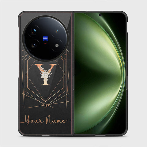 Vivo X Fold 5 - Personalized Alphabet Series - HQ Ultra Shine Durable Shatterproof Case