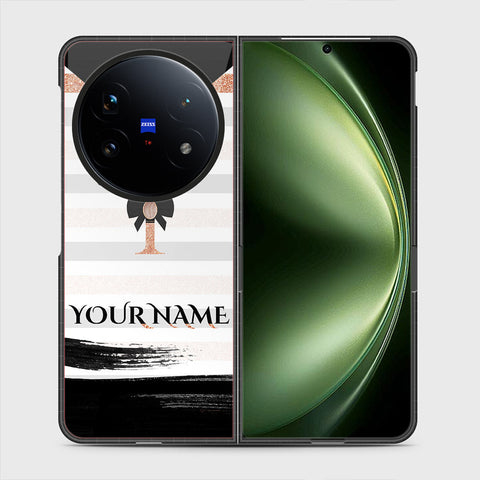 Vivo X Fold 5 - Personalized Alphabet Series - HQ Ultra Shine Durable Shatterproof Case