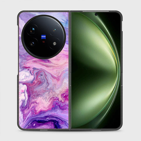 Vivo X Fold 5 - Colorful Marble Series - HQ Ultra Shine Durable Shatterproof Case
