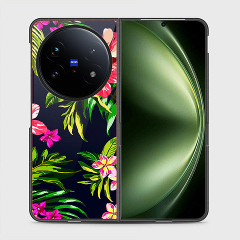 Vivo X Fold 5 - Floral Series - HQ Ultra Shine Durable Shatterproof Case