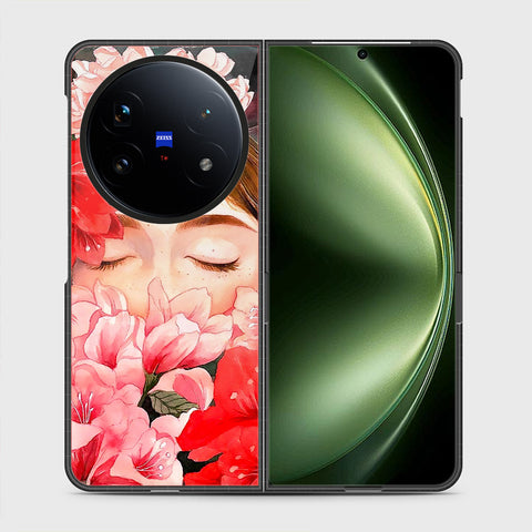 Vivo X Fold 5 - Floral Series - HQ Ultra Shine Durable Shatterproof Case