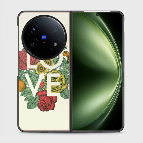 Vivo X Fold 5 - Floral Series 2 - HQ Ultra Shine Durable Shatterproof Case