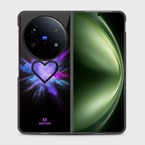 Vivo X Fold 5 - Onation Heart Series - HQ Ultra Shine Durable Shatterproof Case