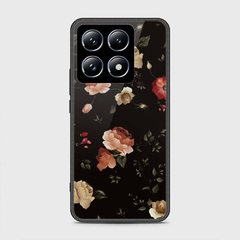 Xiaomi 14T Cover- Floral Series 2 - HQ Premium Shine Durable Shatterproof Case