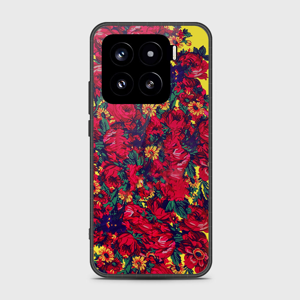 Xiaomi 15 - Floral Series - HQ Premium Shine Durable Shatterproof Case