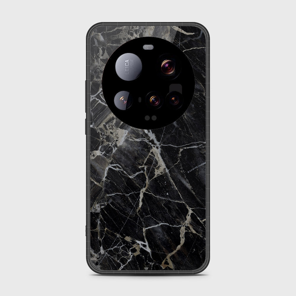 Xiaomi 15 Ultra - Black Marble Series - HQ Premium Shine Durable Shatterproof Case