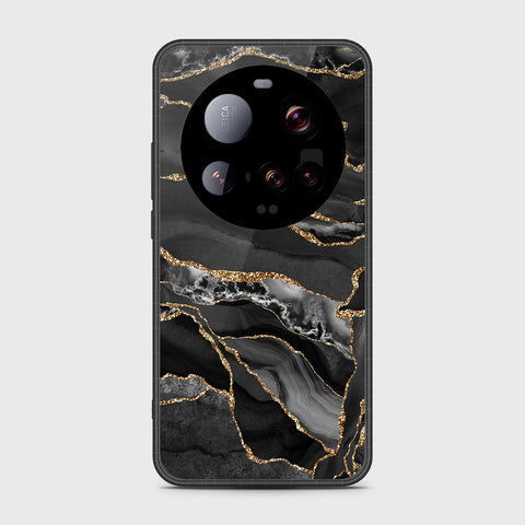 Xiaomi 15 Ultra - Black Marble Series - HQ Premium Shine Durable Shatterproof Case
