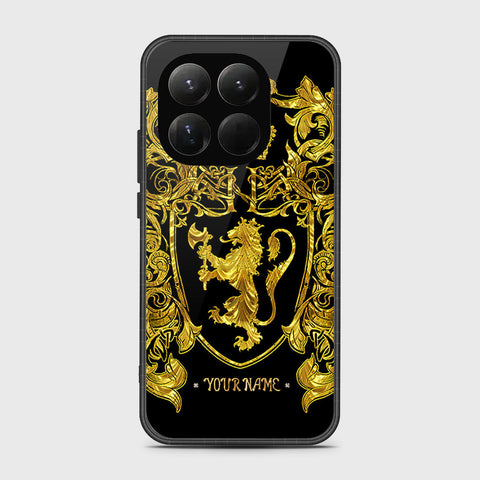 Xiaomi 15T - Gold Series - HQ Ultra Shine Premium Infinity Glass Soft Silicon Borders Case