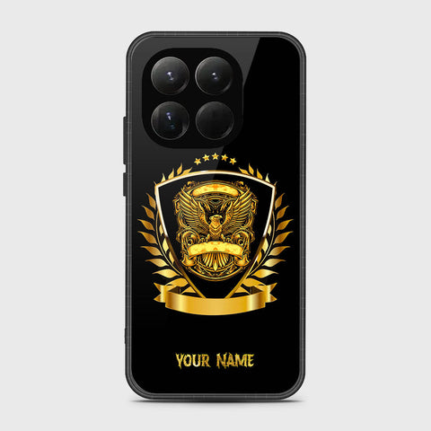 Xiaomi 15T - Gold Series - HQ Ultra Shine Premium Infinity Glass Soft Silicon Borders Case