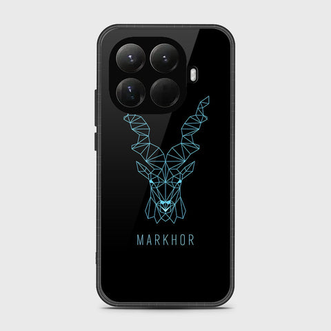 Xiaomi 15T Pro - Markhor Series - HQ Ultra Shine Premium Infinity Glass Soft Silicon Borders Case