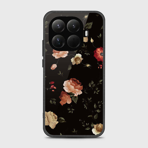 Xiaomi 15T Pro - Floral Series 2 - HQ Ultra Shine Premium Infinity Glass Soft Silicon Borders Case