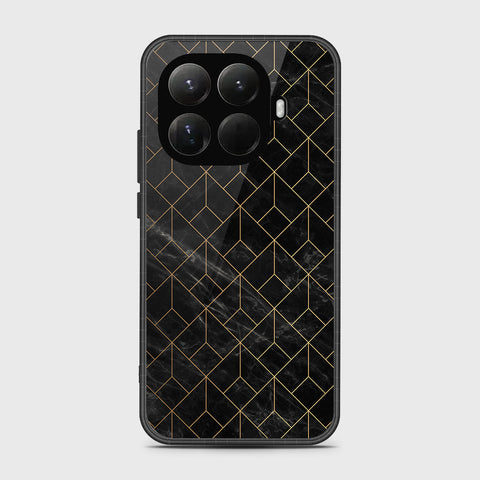 Xiaomi 15T Pro - Black Marble Series - HQ Ultra Shine Premium Infinity Glass Soft Silicon Borders Case