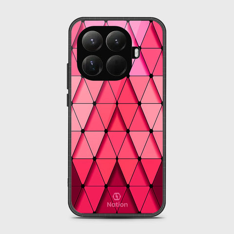 Xiaomi 15T Pro - Onation Pyramid Series - HQ Ultra Shine Premium Infinity Glass Soft Silicon Borders Case