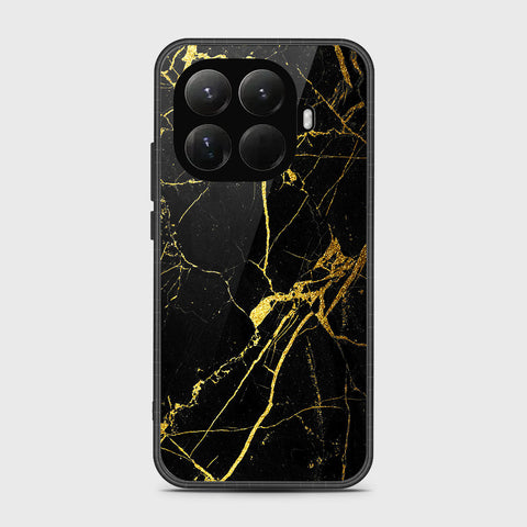 Xiaomi 15T Pro - Black Marble Series - HQ Ultra Shine Premium Infinity Glass Soft Silicon Borders Case