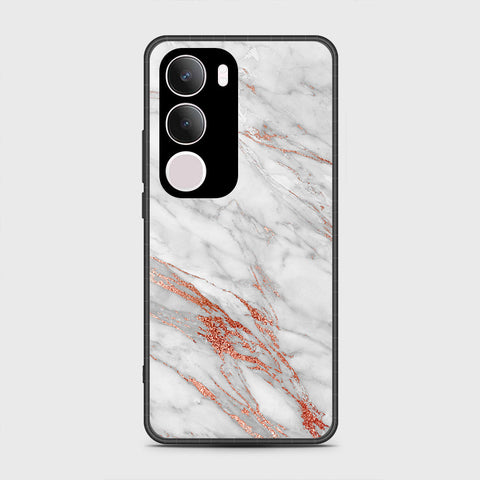 Vivo Y29 5G - White Marble Series - HQ Premium Shine Durable Shatterproof Case