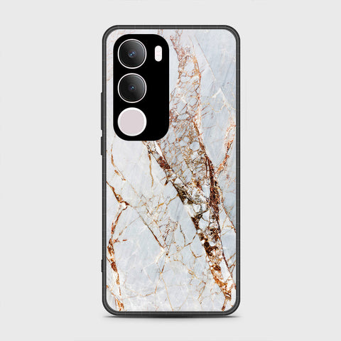 Vivo Y29 5G - White Marble Series - HQ Premium Shine Durable Shatterproof Case