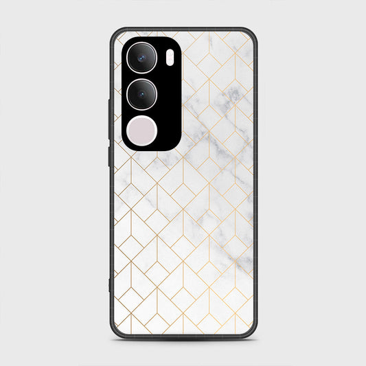 Vivo Y19 - White Marble Series 2 - HQ Premium Shine Durable Shatterproof Case