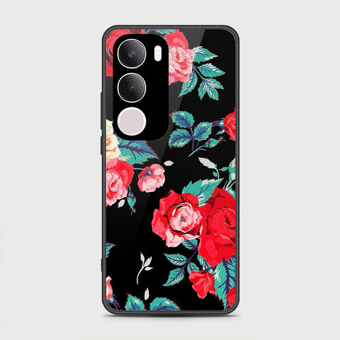 Vivo Y19 - Floral Series - HQ Premium Shine Durable Shatterproof Case