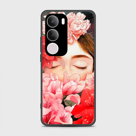 Vivo Y19 - Floral Series - HQ Premium Shine Durable Shatterproof Case