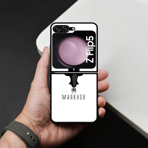Samsung Galaxy Z Flip 7 FE Cover - Markhor Series - HQ Premium Shine Durable Shatterproof Case