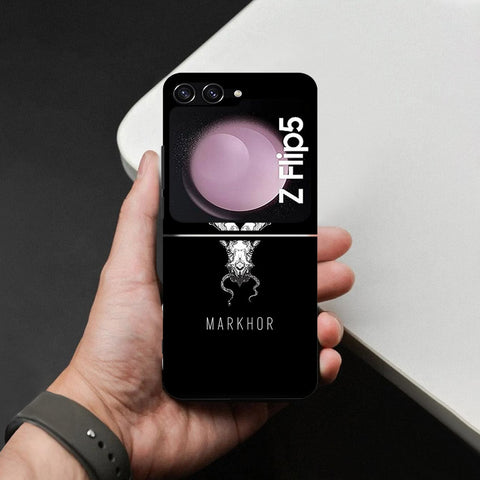 Samsung Galaxy Z Flip 7 FE Cover - Markhor Series - HQ Premium Shine Durable Shatterproof Case