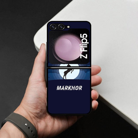 Samsung Galaxy Z Flip 7 FE Cover - Markhor Series - HQ Premium Shine Durable Shatterproof Case