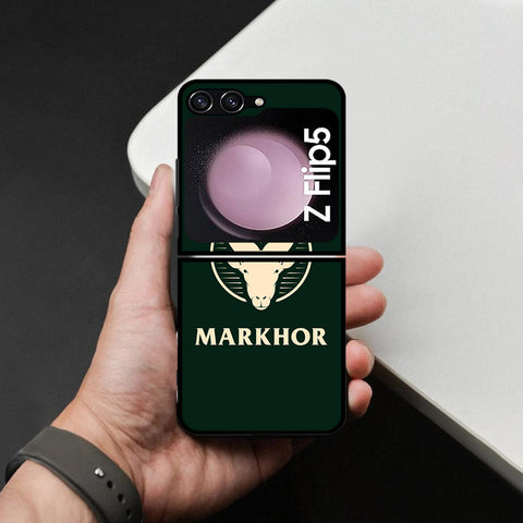 Samsung Galaxy Z Flip 7 FE Cover - Markhor Series - HQ Premium Shine Durable Shatterproof Case