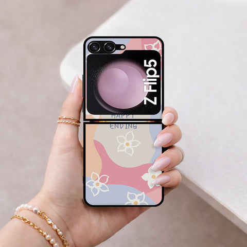 Samsung Galaxy Z Flip 6 Cover - Happy Series - HQ Premium Shine Durable Shatterproof Case