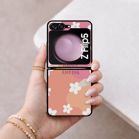 Samsung Galaxy Z Flip 6 Cover - Happy Series - HQ Premium Shine Durable Shatterproof Case
