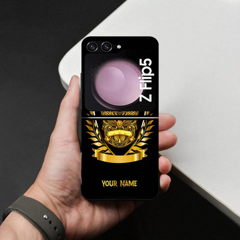 Samsung Galaxy Z Flip 6 Cover - Gold Series - HQ Premium Shine Durable Shatterproof Case