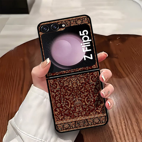 Samsung Galaxy Z Flip 7 FE Cover - ONation Persian Rugs Series - HQ Premium Shine Durable Shatterproof Case