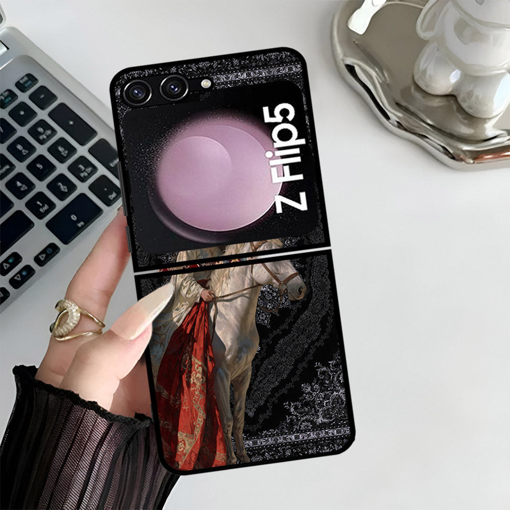 Samsung Galaxy Z Flip 7 FE Cover - ONation Persian Rugs Series 3 - HQ Premium Shine Durable Shatterproof Case