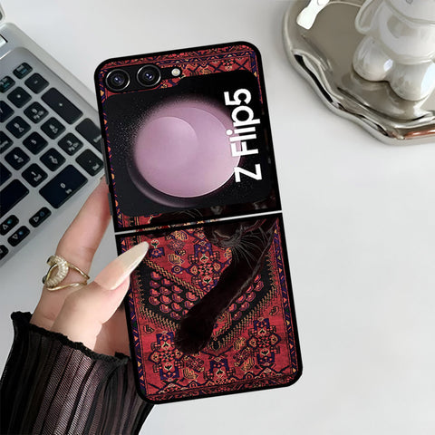 Samsung Galaxy Z Flip 7 FE Cover - ONation Persian Rugs Series 3 - HQ Premium Shine Durable Shatterproof Case