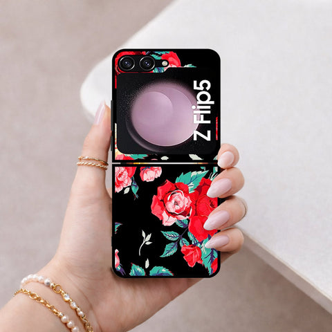 Samsung Galaxy Z Flip 7 FE Cover - Floral Series - HQ Premium Shine Durable Shatterproof Case