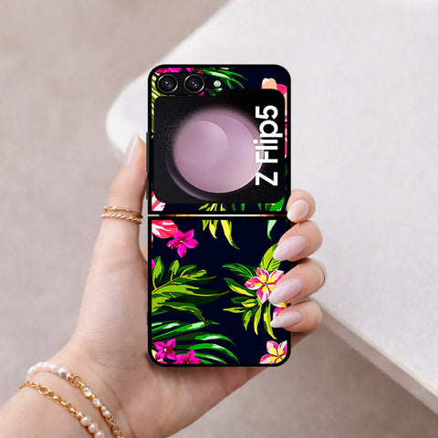Samsung Galaxy Z Flip 7 FE Cover - Floral Series - HQ Premium Shine Durable Shatterproof Case