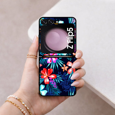 Samsung Galaxy Z Flip 7 FE Cover - Floral Series - HQ Premium Shine Durable Shatterproof Case